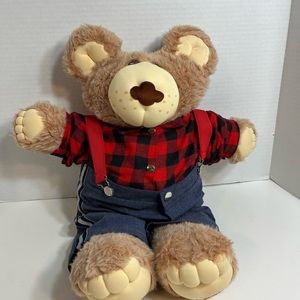 cabbage Patch Kids Vintage Furskins 22" Plush Bear Farrell - Stuffed Animals